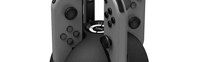 Power up your Nintendo Switch controllers in one place with this $17 charging station