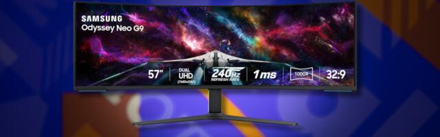 The Samsung 57-inch Odyssey Neo G9 gaming monitor is $800 off at Amazon