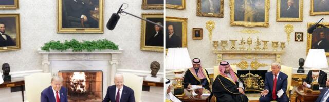 Before-and-after photos show changes Trump has made to the White House decor, so far