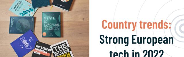 Fintech's up, sustainability's up, transport's down - key themes from Atomico's 'State of European Tech' data