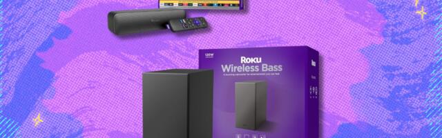 Set up a home streaming center with 57% off the Roku 4K HDR Streambar SE and Wireless Bass Bundle