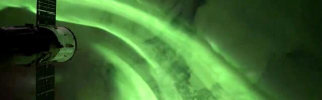 Latest aurora seen from space is a real stunner