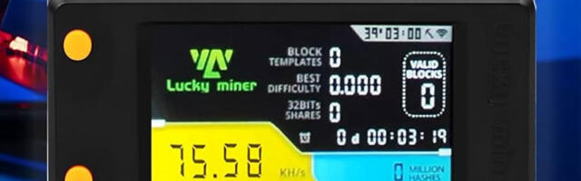 The Lucky Miner USB stick is a $24 Bitcoin lottery ticket, with 210.7 trillion-to-one odds of mining a BTC block in a year