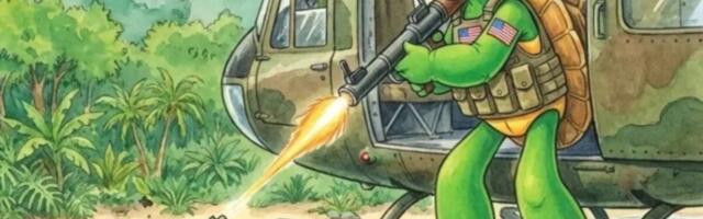 Franklin the Turtle Becomes an AI Meme After Pete Hegseth Jokes About War Crimes