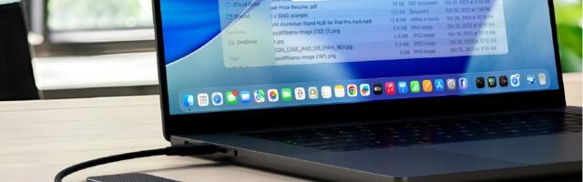 This compact SSD enclosure has active cooling to sustain 80Gbps speeds for as long as you need
