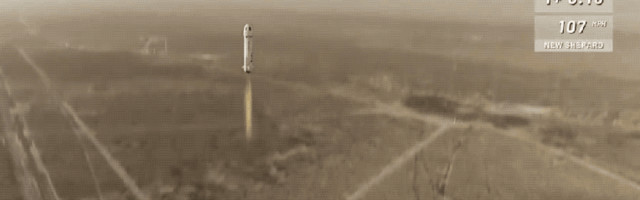 Blue Origin successfully launches and lands New Shepard, with a first-ever external booster payload