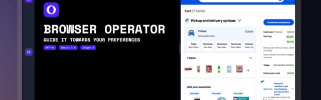 Opera’s Operator will save you the clicks and browse the web for you