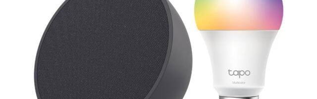 Amazon’s Smart Home Bundle, Echo Pop With Smart Bulb, Is Almost Free Right Now