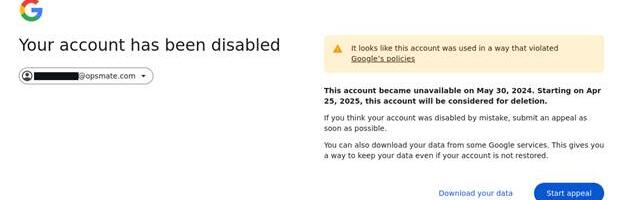[Перевод] Google Cloud уже в третий раз блокирует аккаунт моей компании