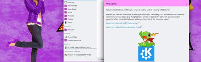 Hannah Montana Linux gets modern remaster after nearly two decades — ‘Sweet niblets,’ new v26 is built on Debian with a re-skin of KDE Plasma