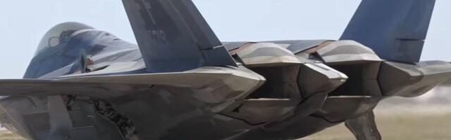 Why Does The F22 Raptor Have Rectangular Exhaust Nozzles?