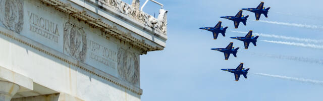 Why You Might See Fighter Jets Flying Over Washington DC