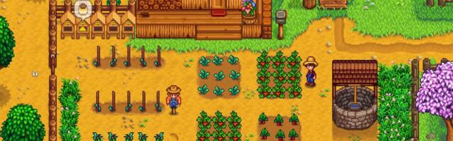 This Stardew Valley player has figured out how to decorate the default in-game spa