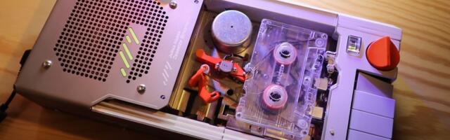 Wish your streaming music sounded more analog? Someone made a Bluetooth-to-cassette live converter, and it's very cool