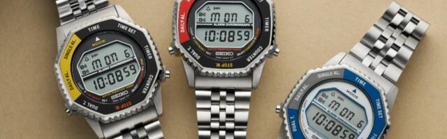 Seiko resurrected a 44-year-old digital watch NASA astronauts wore to space