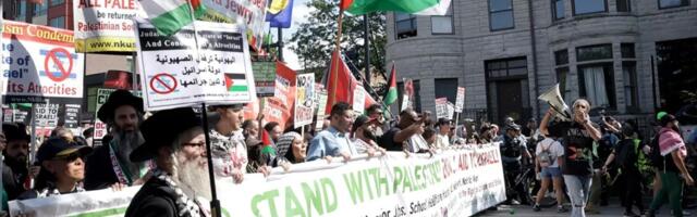 Harris joy and Gaza despair present an emotional conflict for many Democrats
