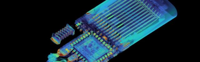 O.MG USB-C cable CT scan reveals sinister active electronics — contains a hidden antenna and another die embedded in the microcontroller