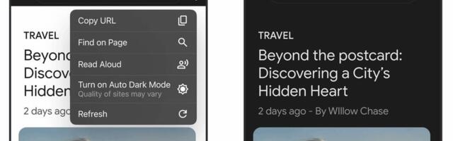 Google Search App for iOS Now Supports Auto Dark Mode