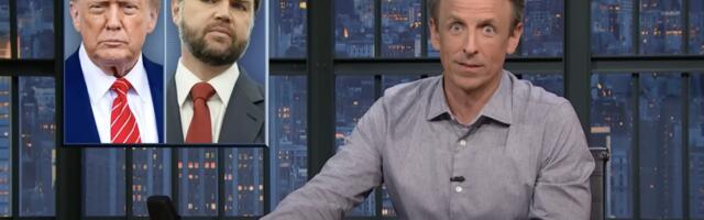 Seth Meyers responds to JD Vance saying Trump has been transparent about Epstein
