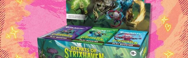 The Magic: The Gathering Secrets of Strixhaven Play Booster Box is nearly $25 off at Amazon