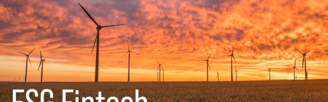 Empowering a green & sustainable economy - ESG Fintech report