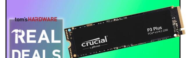 4TB Crucial P3 Plus SSD is down to 5 cents per GB, for a limited time only
