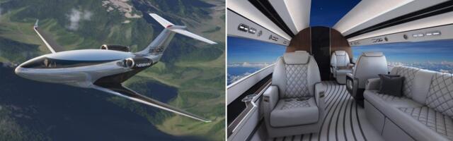 See inside the new futuristic 'windowless' jet that a private aviation CEO is betting $6 billion on