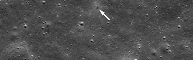 NASA orbiter snaps photo of Japanese moon lander wreckage