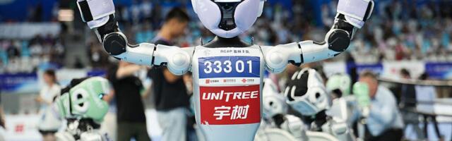 Beijing's 'Robot Olympics' Are Off and Running (and Falling)