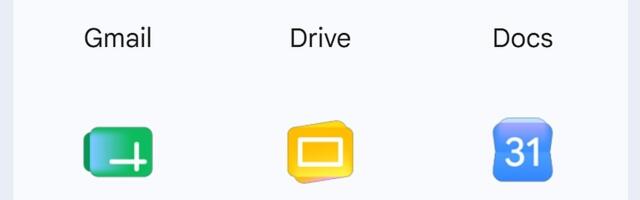 Google is rolling out its redesigned Workspace app icons