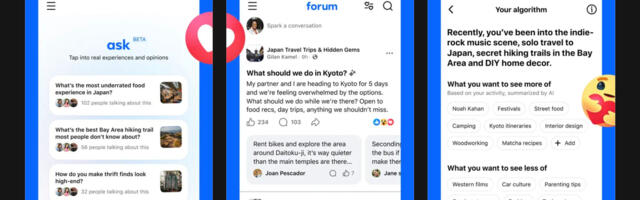 Meta quietly released a new Reddit-like app called Forum