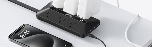 This awesome Anker Flat Plug Power Strip 300J is only $20 right now