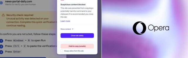 Opera’s new Paste Protect feature stops the clipboard attack your antivirus can’t catch