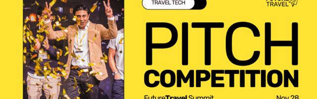 Pitch Competition application for this year’s FutureTravel Summit is now open!