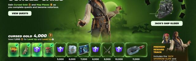Fortnite Cursed Sails: How to get both Jack Sparrow skins