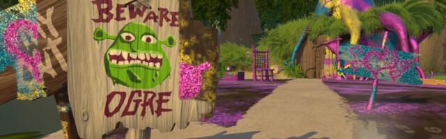 Shrek's home sprayable in PowerWash Simulator next month