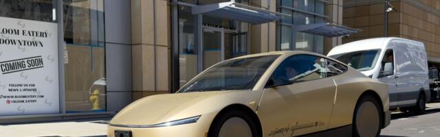 Watch the Cybercab robotaxi roll off Tesla's production line