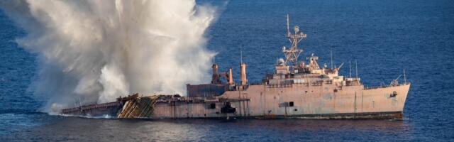 A Japanese submarine sank USS Juneau in World War II. One just did it again as the US and its allies train for a Pacific fight.