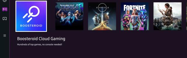 Samsung Gaming Hub adds Boosteroid cloud gaming service