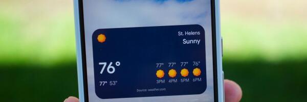 Google Weather, At a Glance Get Fresh Icon Pack