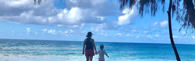 The best part about traveling with my 9-year-old son is showing him a different side of myself