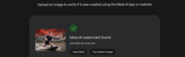 Meta built an AI detection tool to ID images and video created with its new models