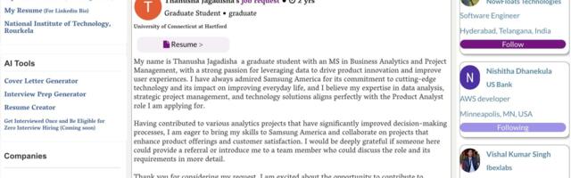 askreferral.io: Job Search and Recruiting with One Click