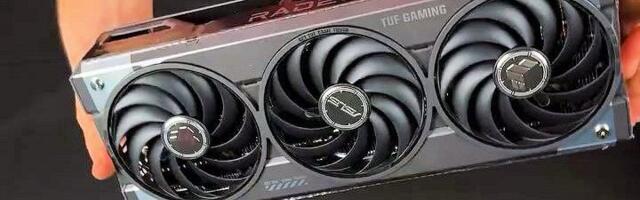 The Asus RX 9070 XT TUF Gaming has allegedly been unboxed, suggesting ready stock at retailers