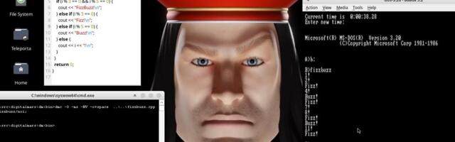 Марсианские страсти: DOS, любовь и С++