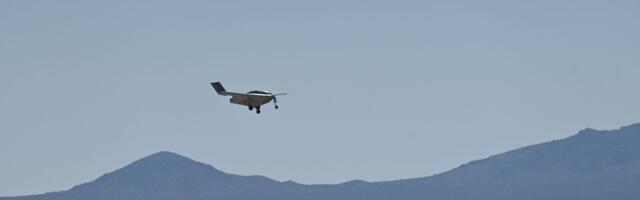 The US military flew an experimental, hybrid-electric stealth drone shaped like the B-2 Spirit