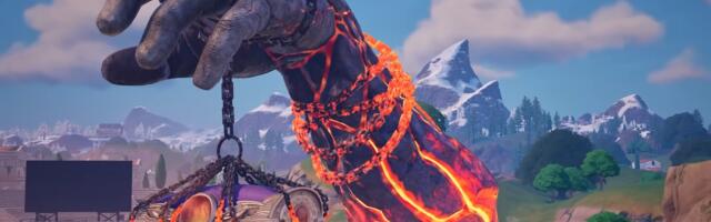 Fortnite's giant hand event was a return to the game's uniqueness of old