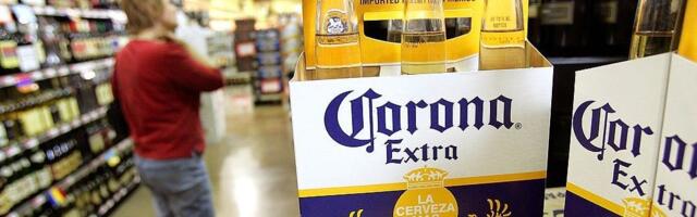 Corona's owner says beer sales have slowed because one major customer group isn't buying beer like it used to