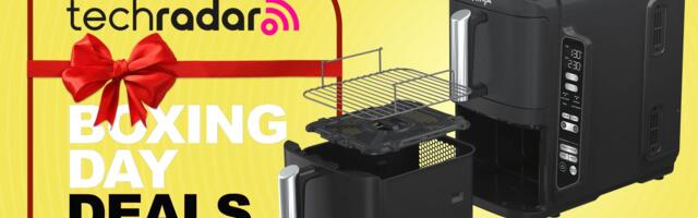 This two-drawer Ninja air fryer is perfect for small kitchens – and it's 57% for Boxing Day