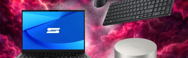 Нестандартные ПК 2026 года: мини-ПК-шайба, компьютер в клавиатуре и модульный ноутбук